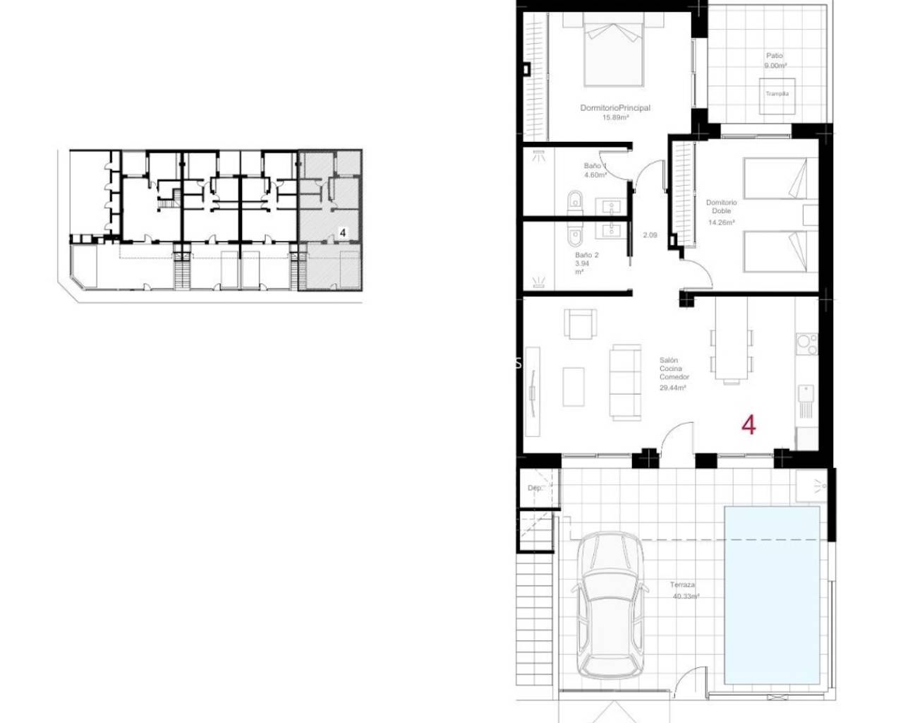 New build - Bungalow -
San Pedro del Pinatar