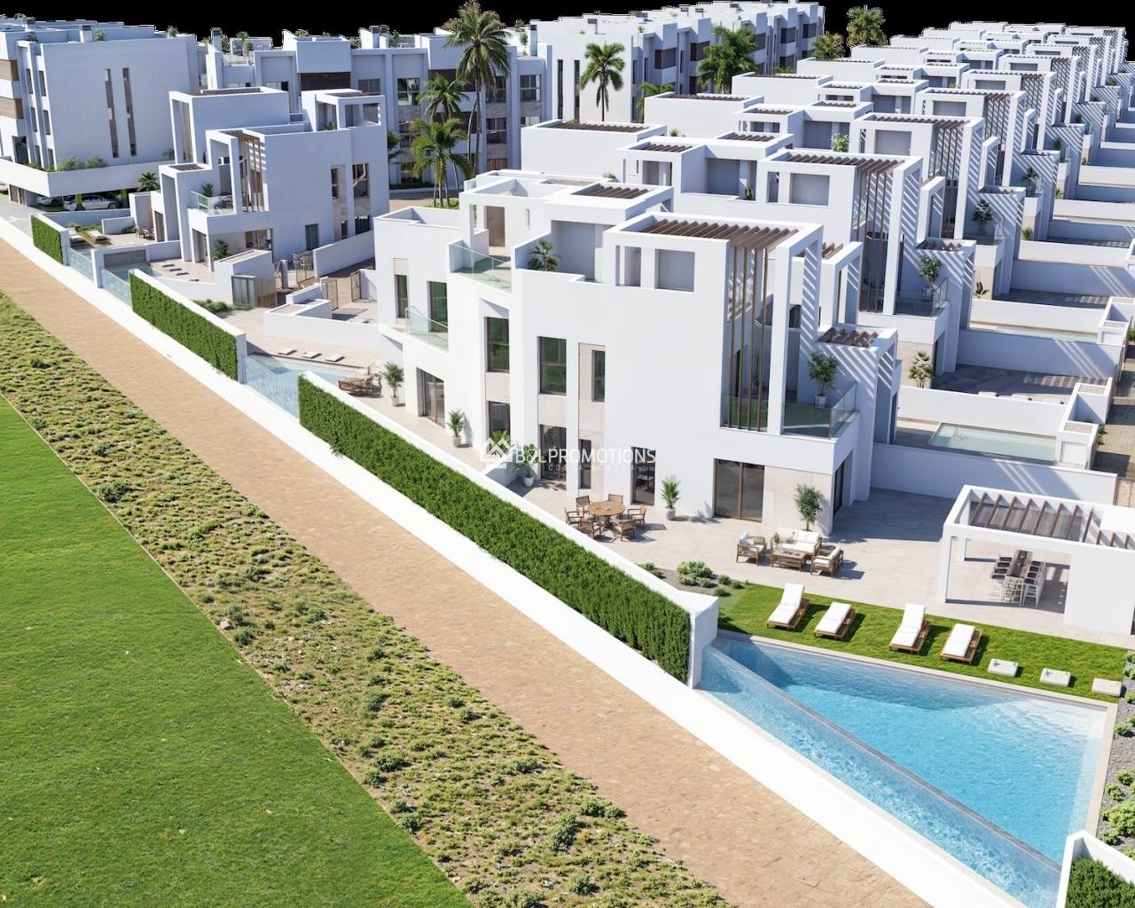 New build - Quad house -
Los Alcázares - Serena Golf