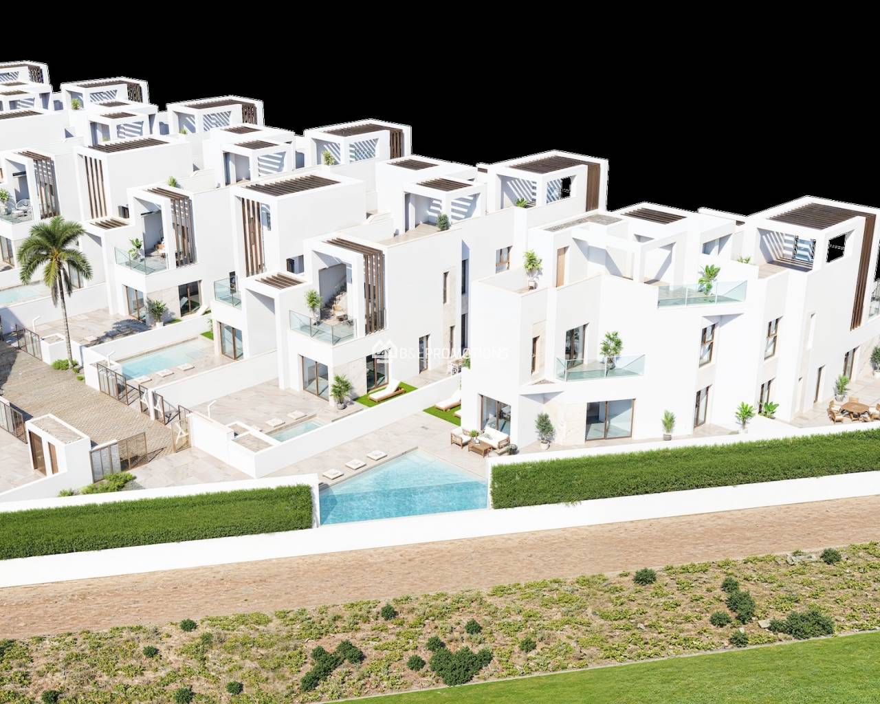 New build - Quad house -
Los Alcázares - Serena Golf