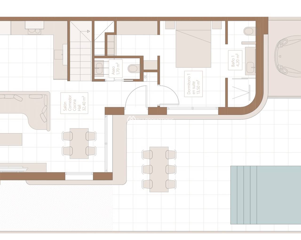 New build - Semi detached villa -
Daya Nueva