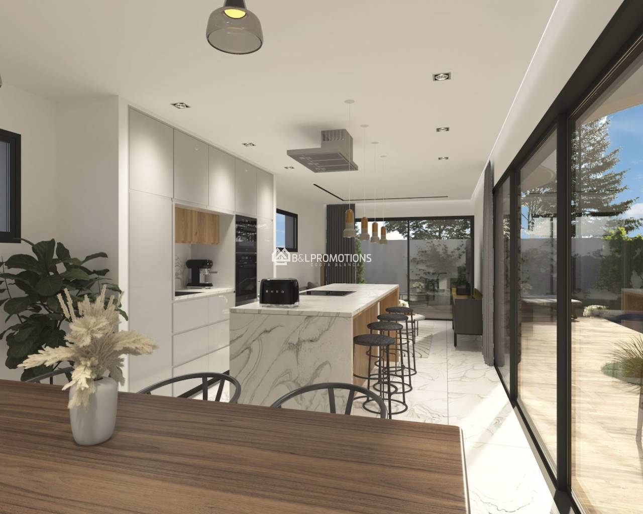 New build - Semi detached villa -
Heredades