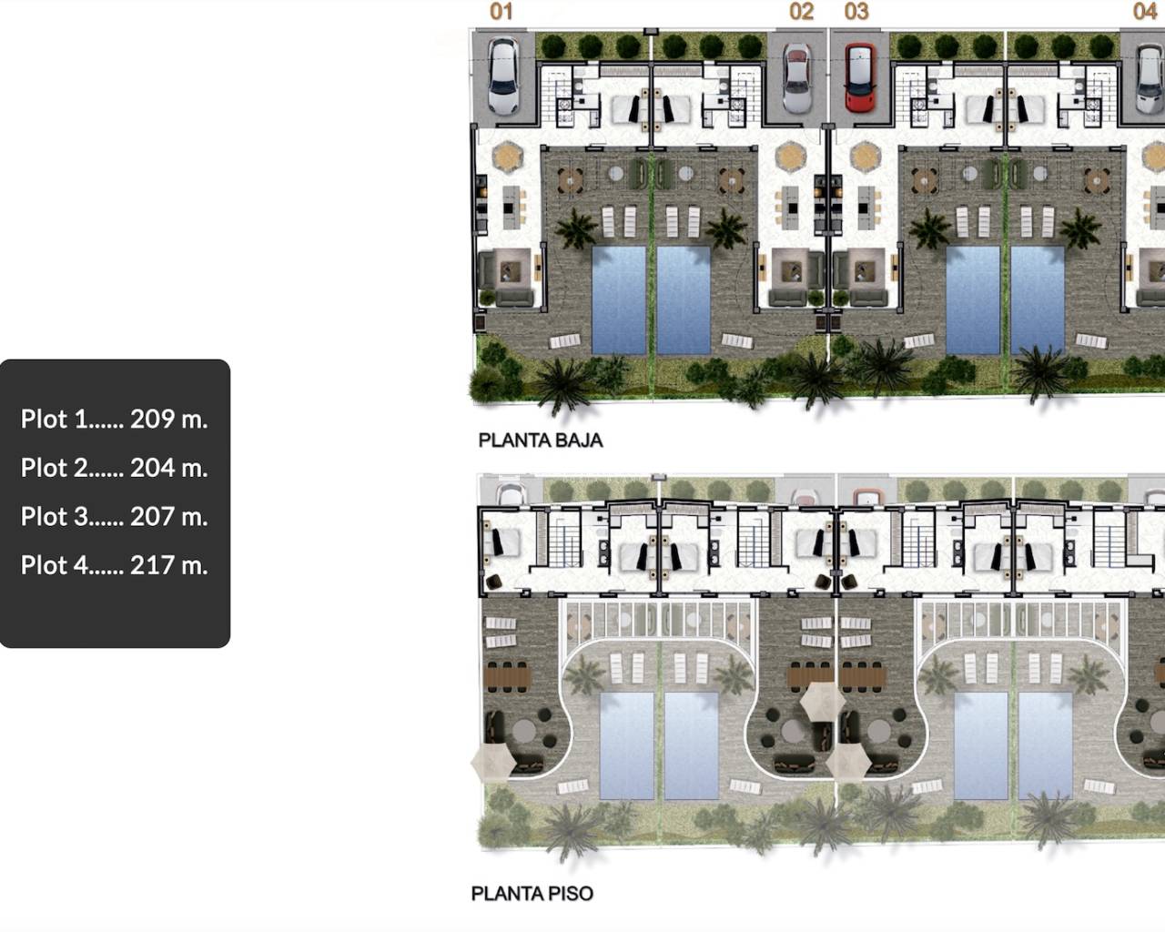 New build - Semi detached villa -
Heredades