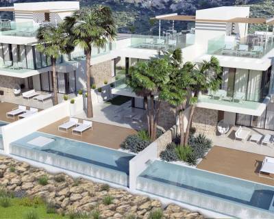 New build - Semi detached villa - Montforte del Cid - Font del Llop Golf