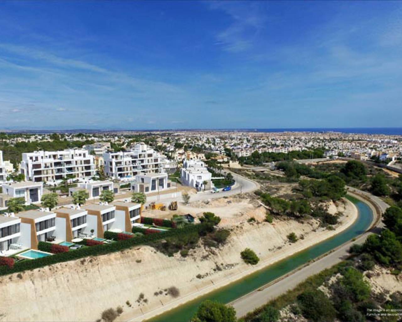 New build - Semi detached villa - Orihuela Costa - Villamartin Golf