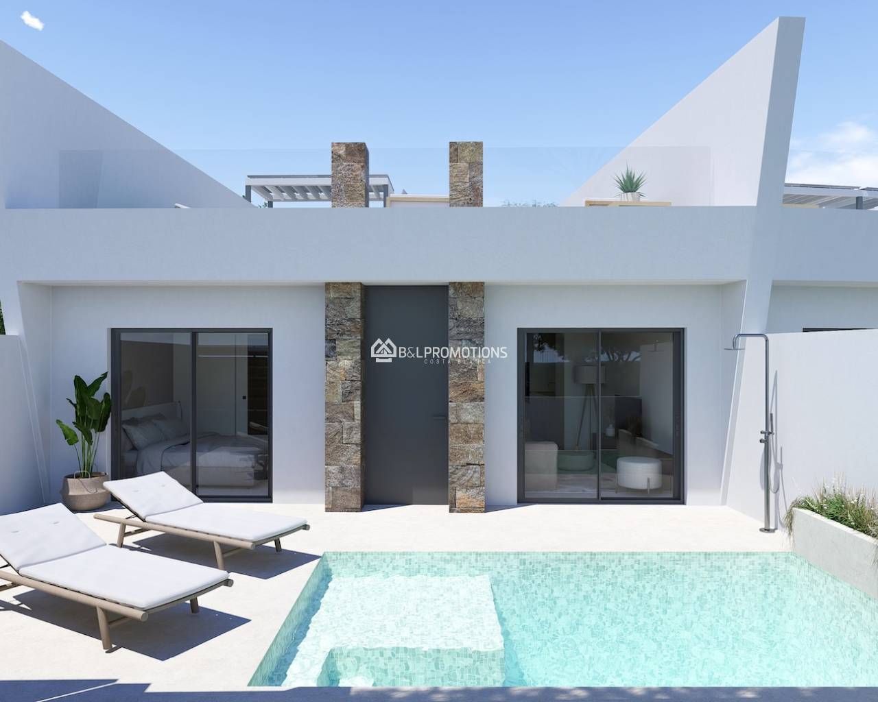 New build - Semi detached villa -
Roldán