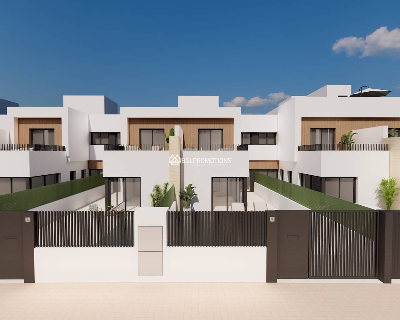 New build - Semi detached villa -
San Javier - Santiago de la Ribera