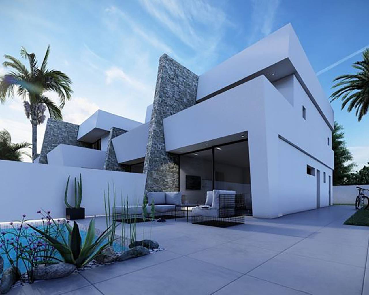 New build - Semi detached villa - San Pedro del Pinatar
