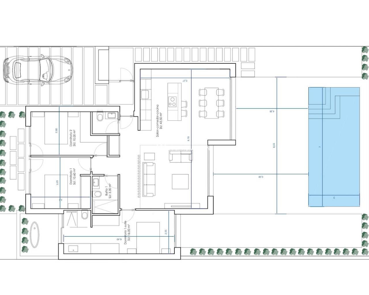 New build - Villa -
Los Alcázares - Serena Golf
