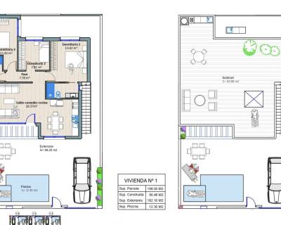 New build - Villa - Torre Pacheco - Dolores