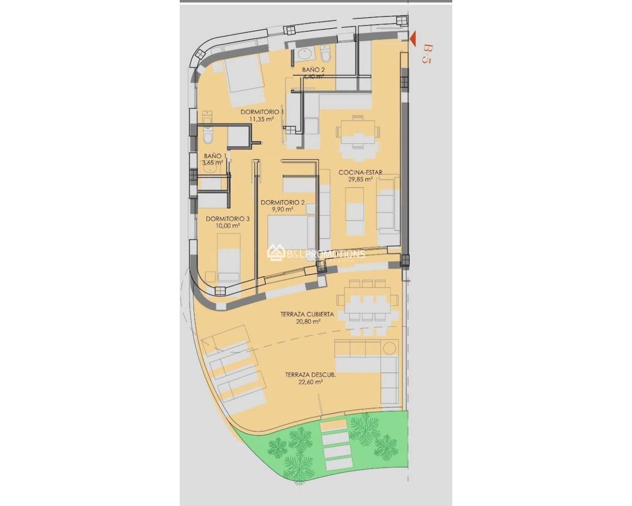 Nieuwbouw - Appartement -
Los Alcázares - Serena Golf