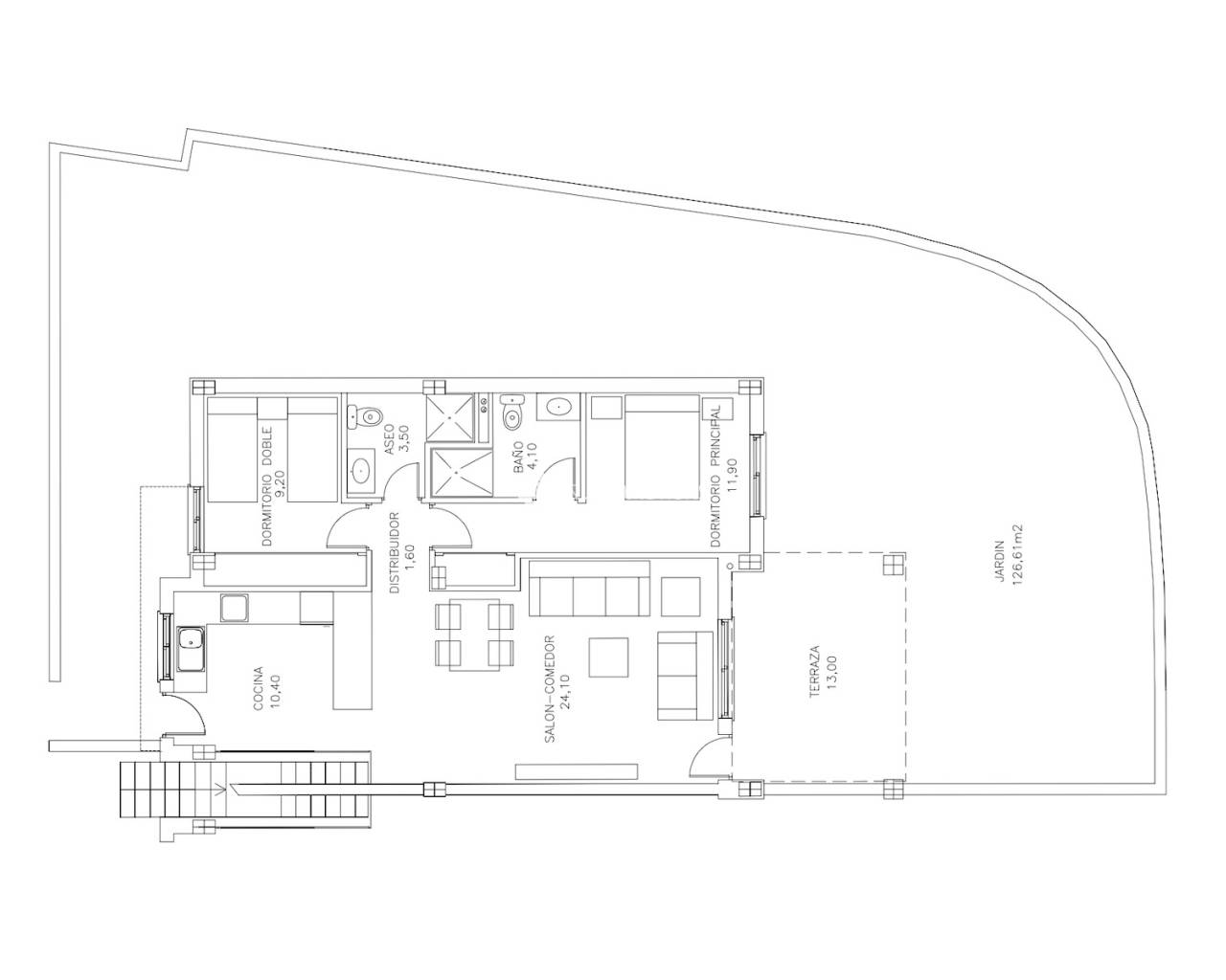 Nieuwbouw - Bungalow -
San Miguel de Salinas