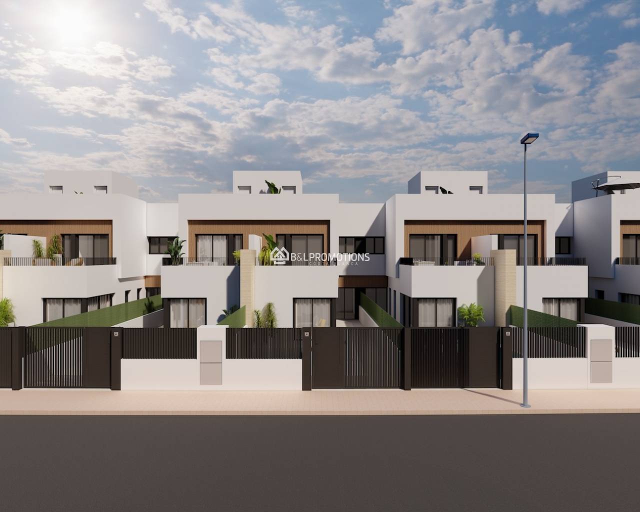 Nieuwbouw - Half vrijstaande villa -
San Javier - Santiago de la Ribera