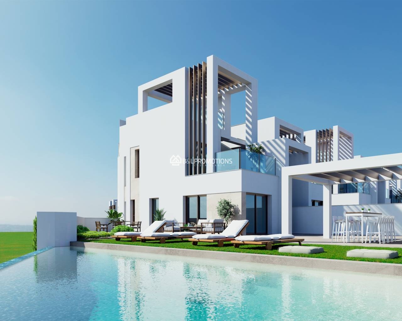 Nieuwbouw - Kwadrantwoning -
Los Alcázares - Serena Golf