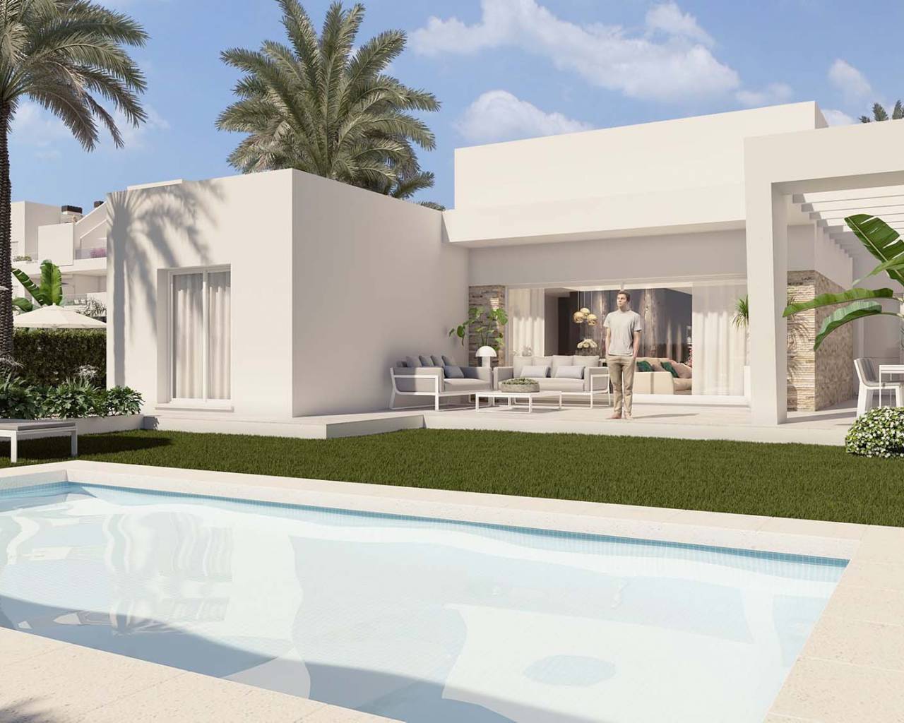 Nieuwbouw villa te koop in Algorfa 