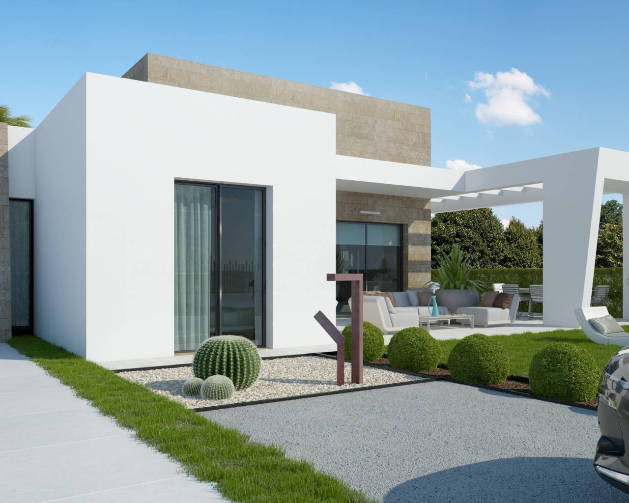 Nieuwbouw - Vrijstaande villa - Algorfa - La Finca Golf