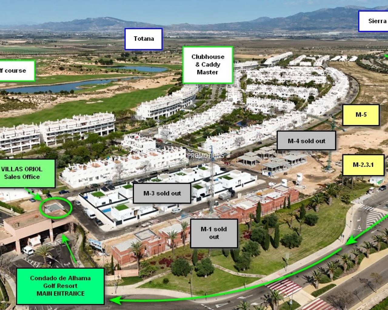 Nieuwbouw - Vrijstaande villa -
Alhama - Golf