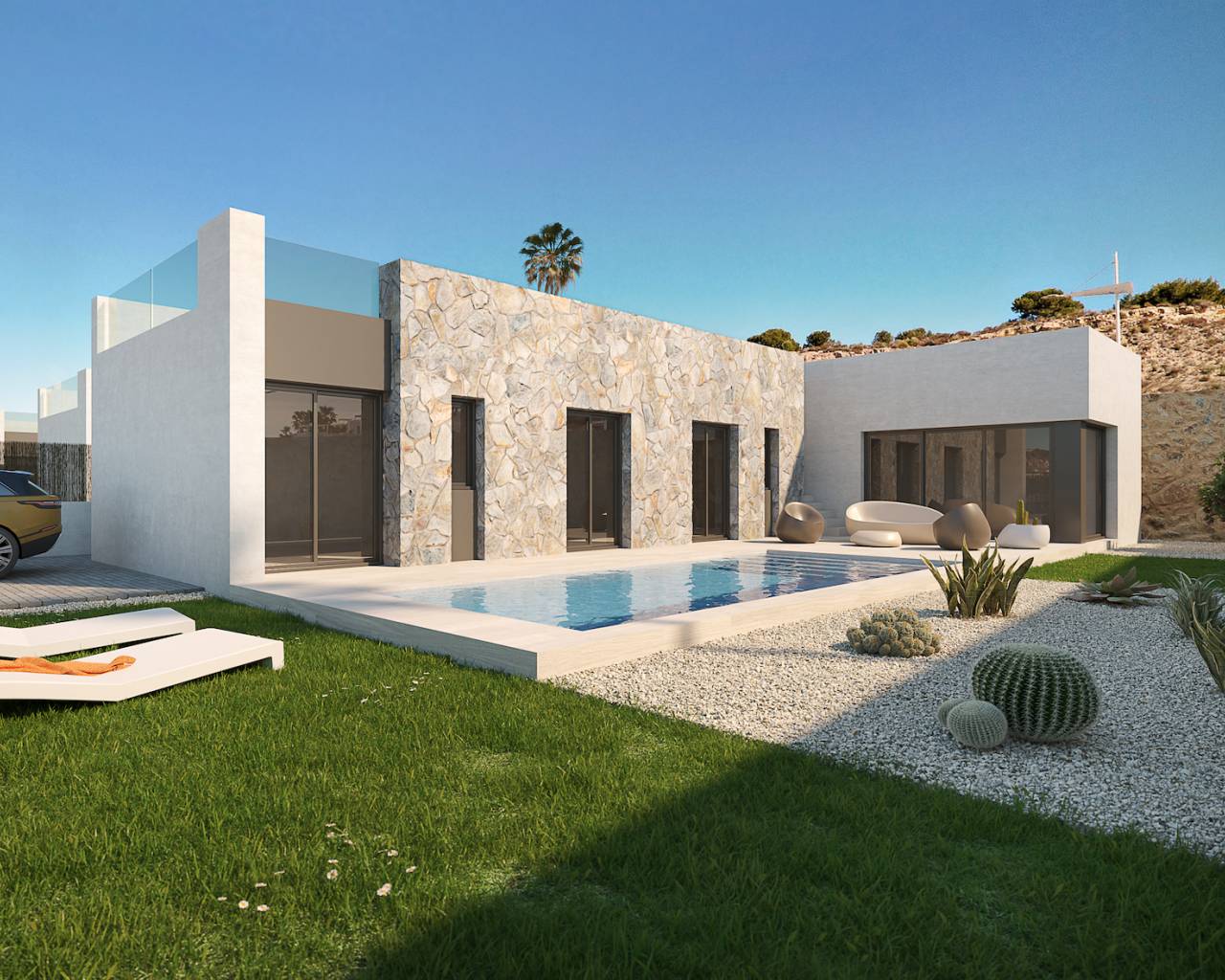 Nieuwbouw - Vrijstaande villa - Alicante - La Finca Golf