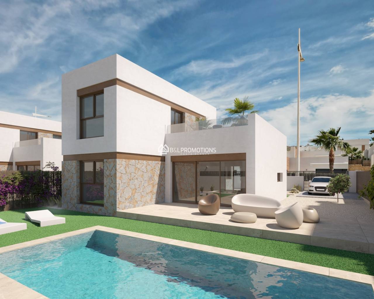 Nieuwbouw - Vrijstaande villa -
Alicante - La Finca Golf