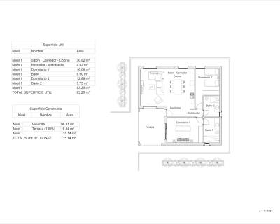 Nieuwbouw - Vrijstaande villa - Hondón de las Nieves - Oasis