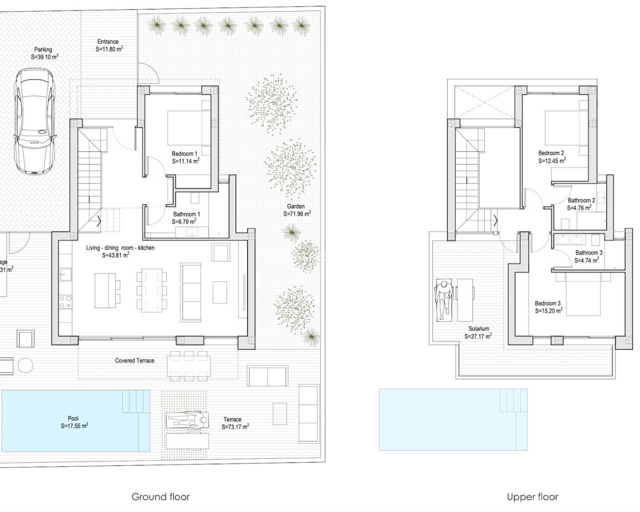 Nieuwbouw - Vrijstaande villa -
Los Alcazares - Roda Golf