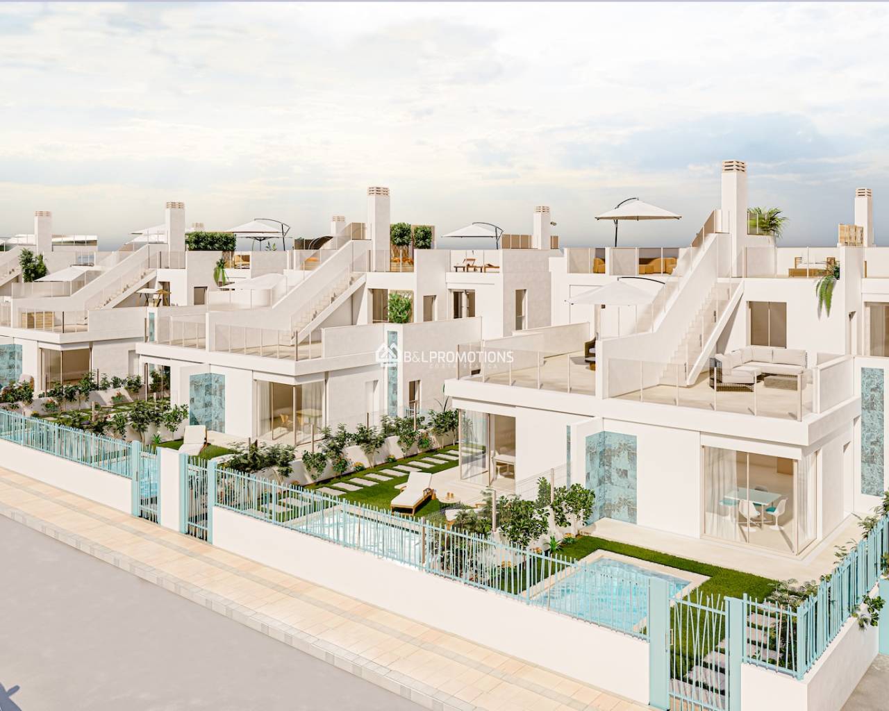 Nieuwbouw - Vrijstaande villa -
Los Alcazares