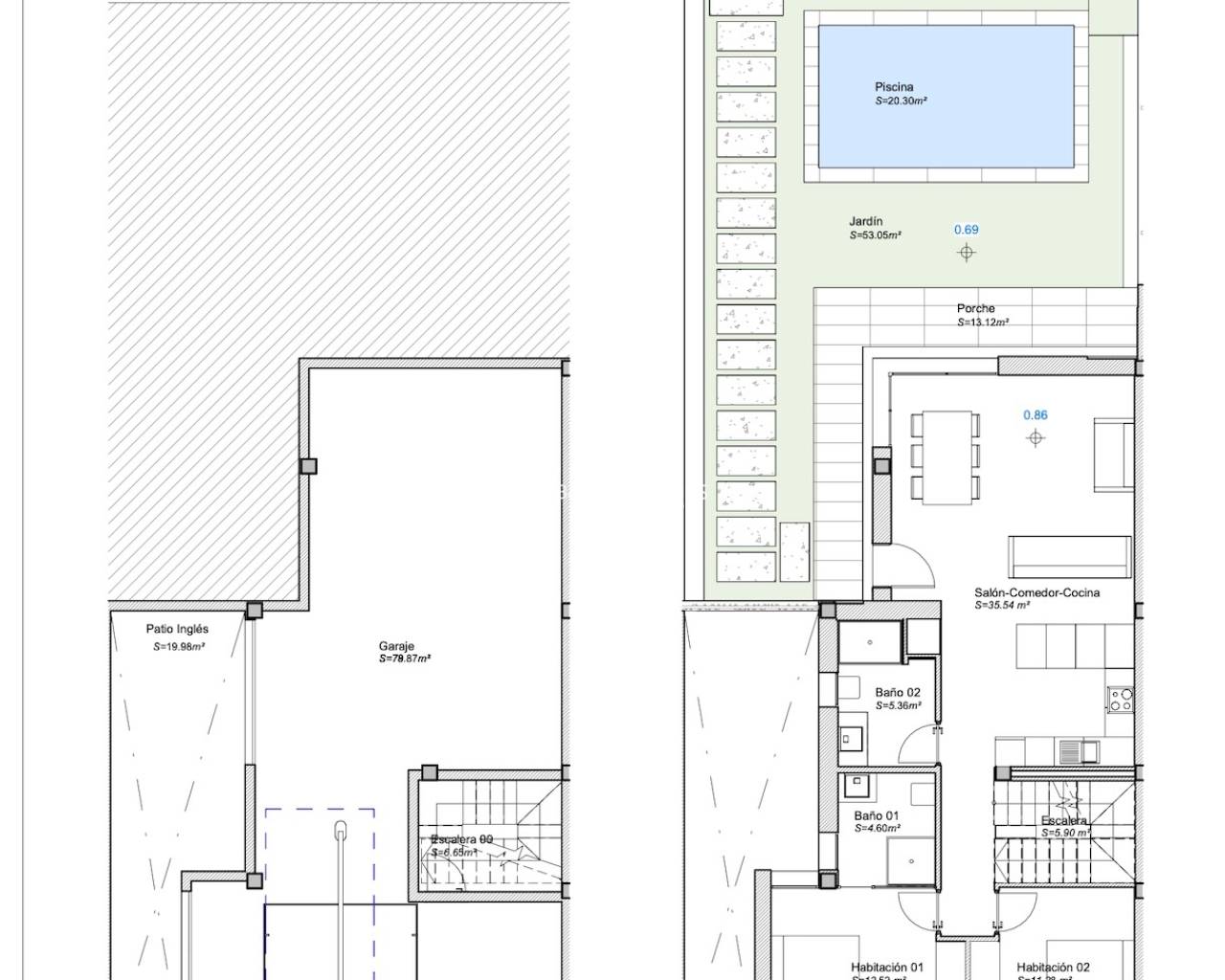 Nieuwbouw - Vrijstaande villa -
Los Alcazares