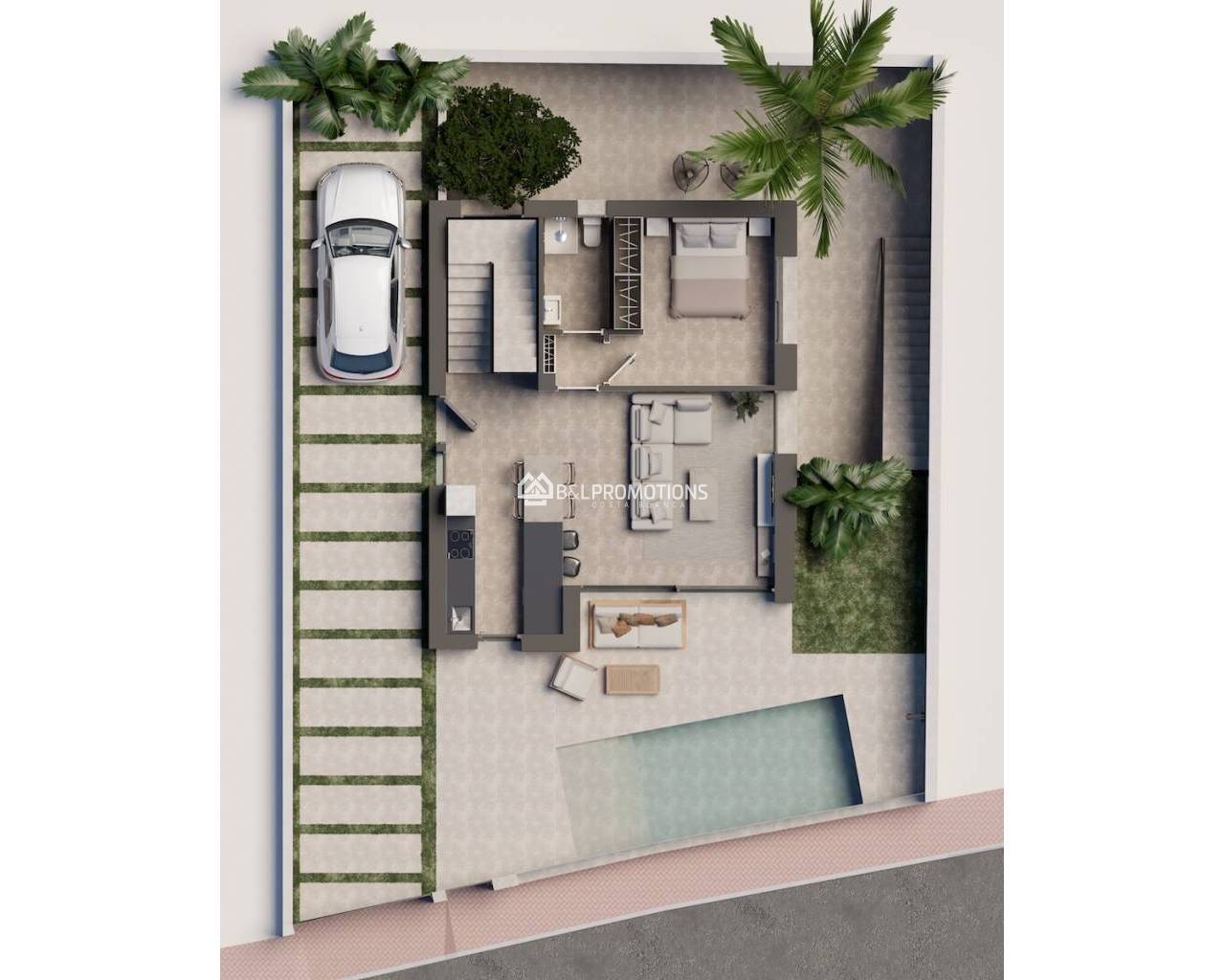 Nieuwbouw - Vrijstaande villa -
Pilar de la Horadada - Lo Romero