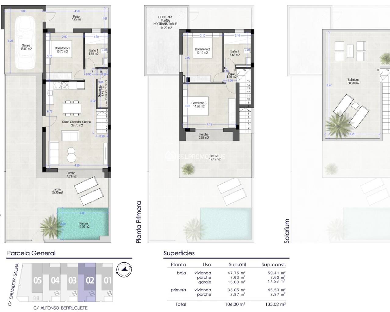 Nieuwbouw - Vrijstaande villa -
San Javier - Santiago de la Ribera