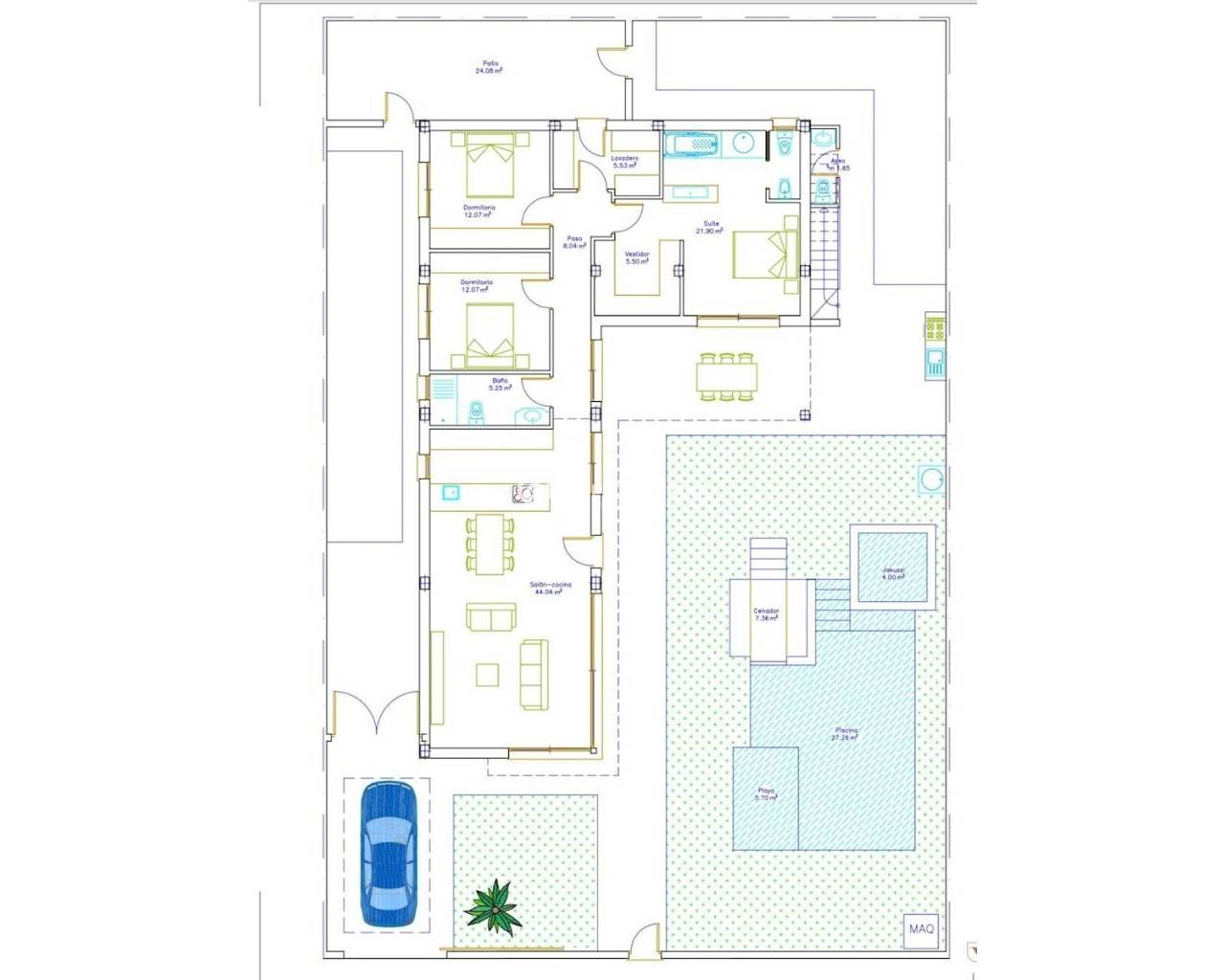 Nieuwbouw - Vrijstaande villa -
Sucina - Centro