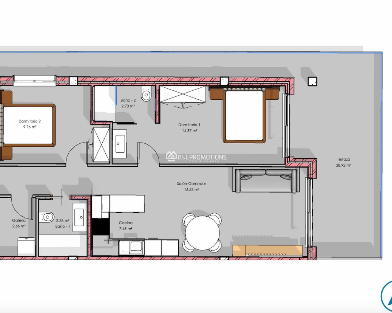 Nouvelle construction - Appartement -
Guardamar del Segura - El Raso
