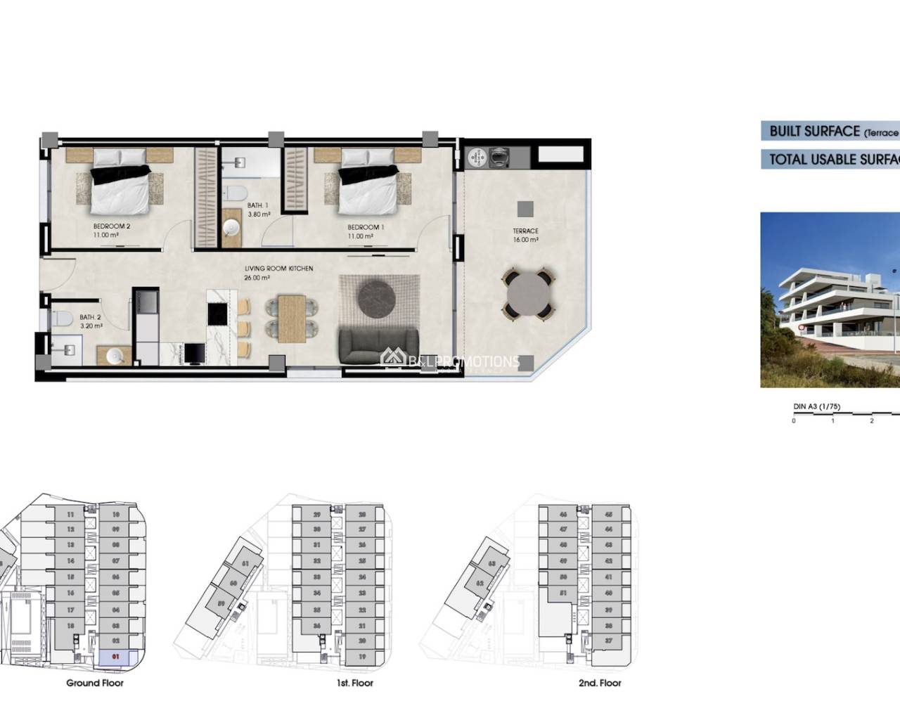 Nouvelle construction - Appartement -
La Marina