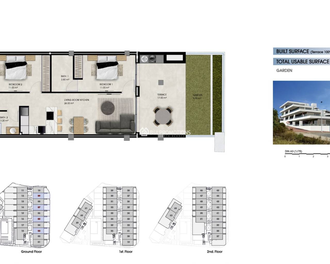 Nouvelle construction - Appartement -
La Marina