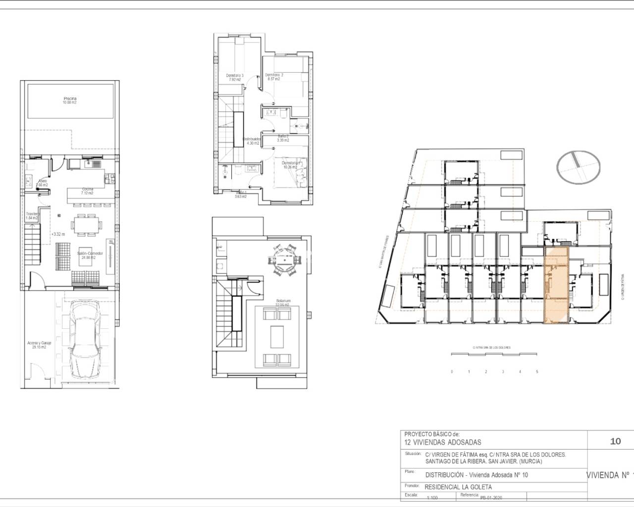 Nouvelle construction - Maison jumeleé / Duplex -
San Javier - Santiago de la Ribera