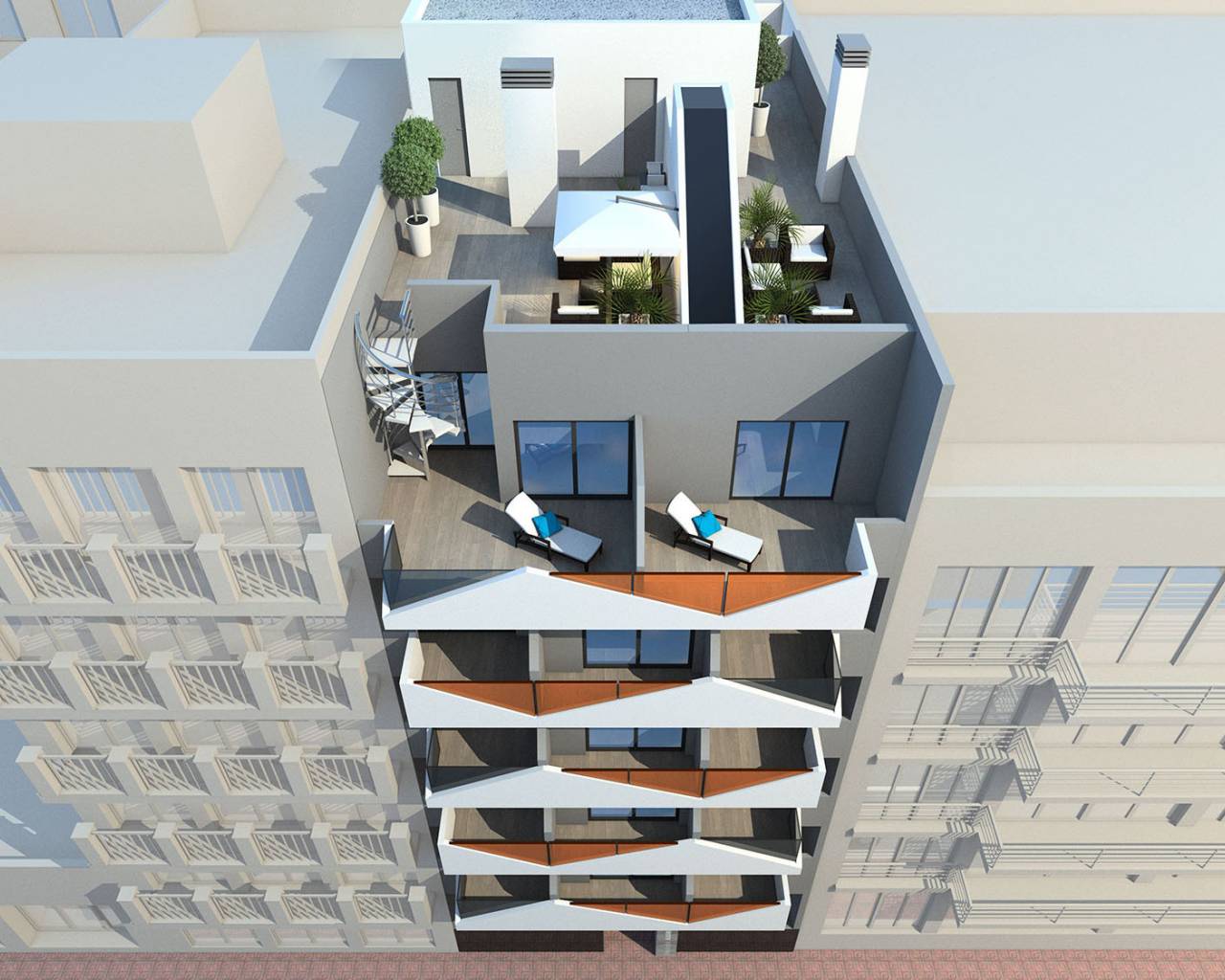 Nouvelle construction - Penthouse - Torrevieja - Centre Torrevieja