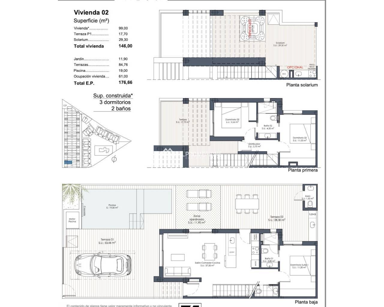 Nouvelle construction - Quad-maison -
Los Alcázares - Serena Golf