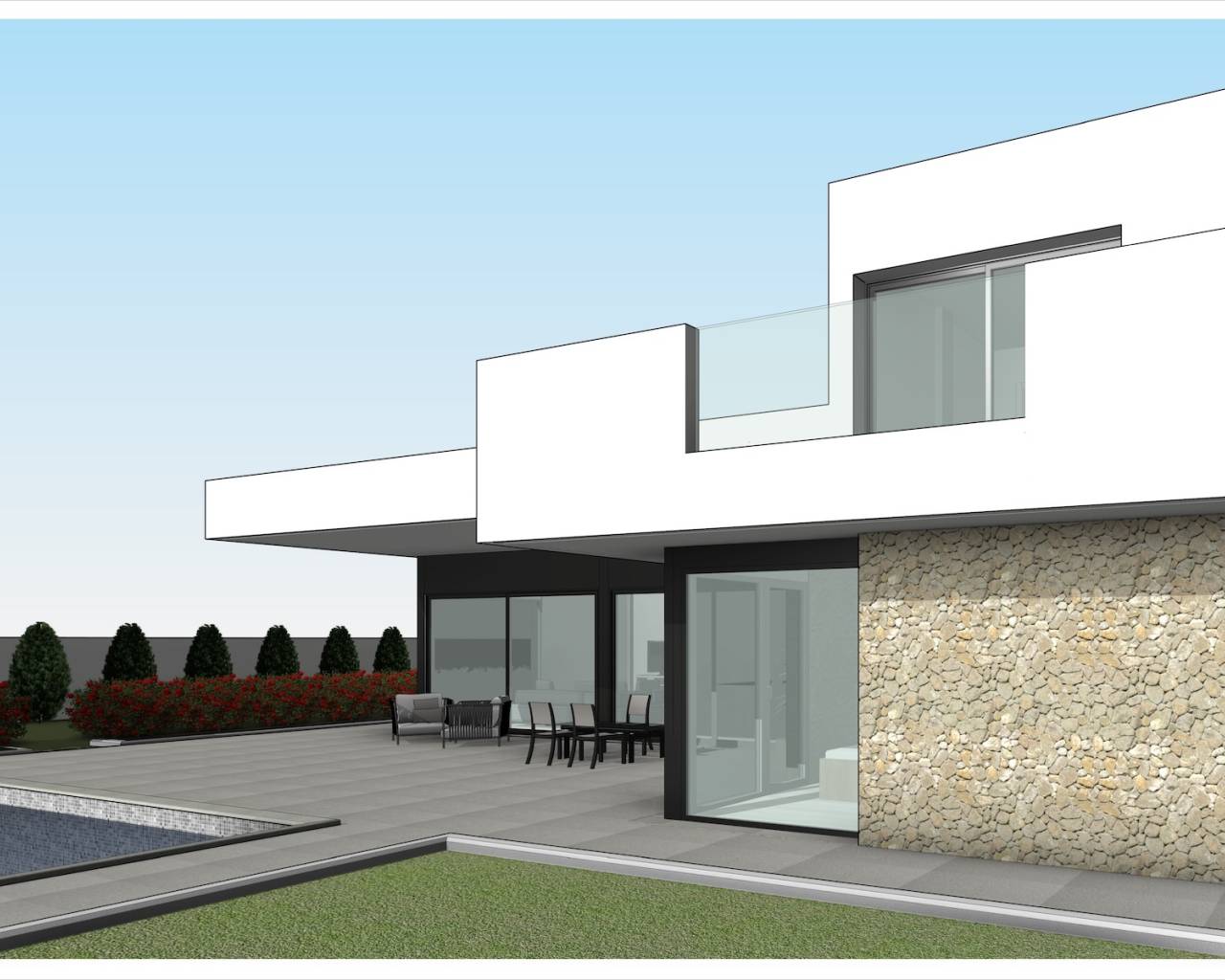 Nouvelle construction - Villa -
Aspe