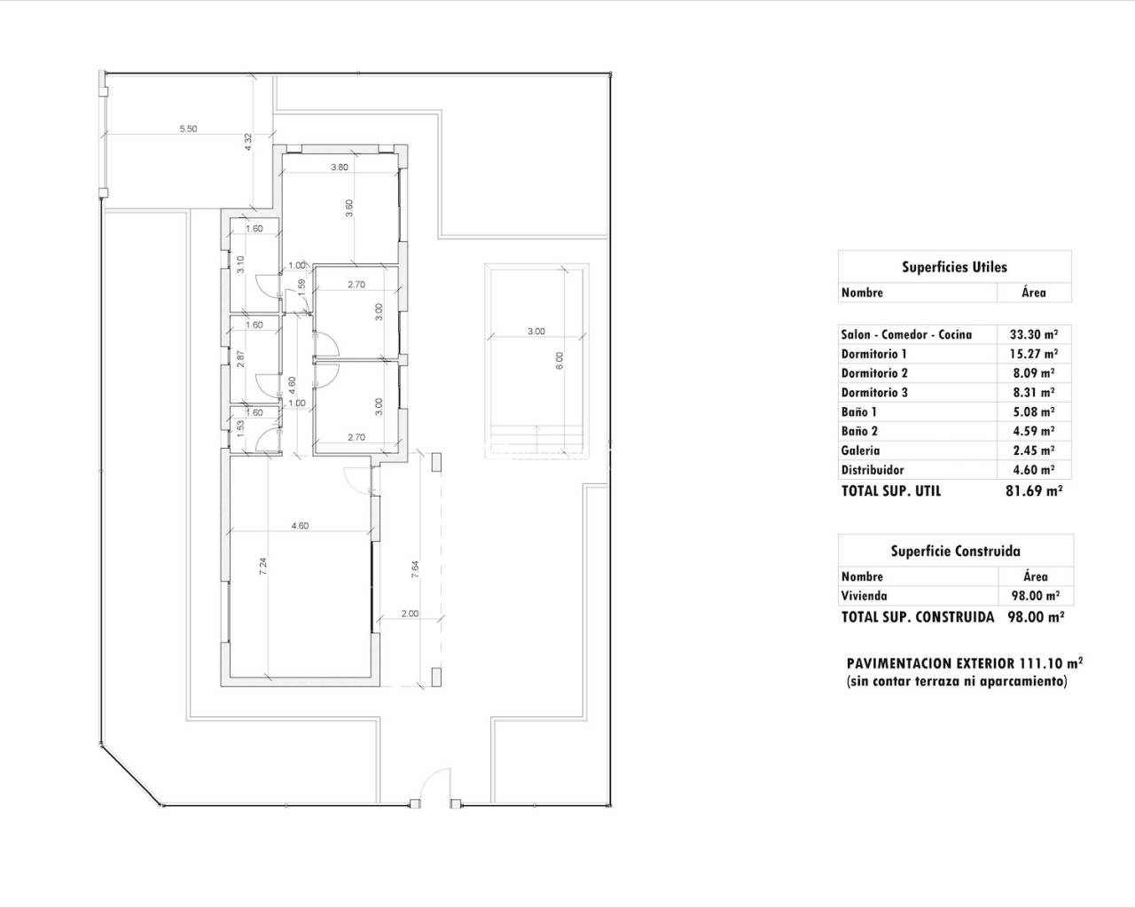 Nouvelle construction - Villa -
Aspe