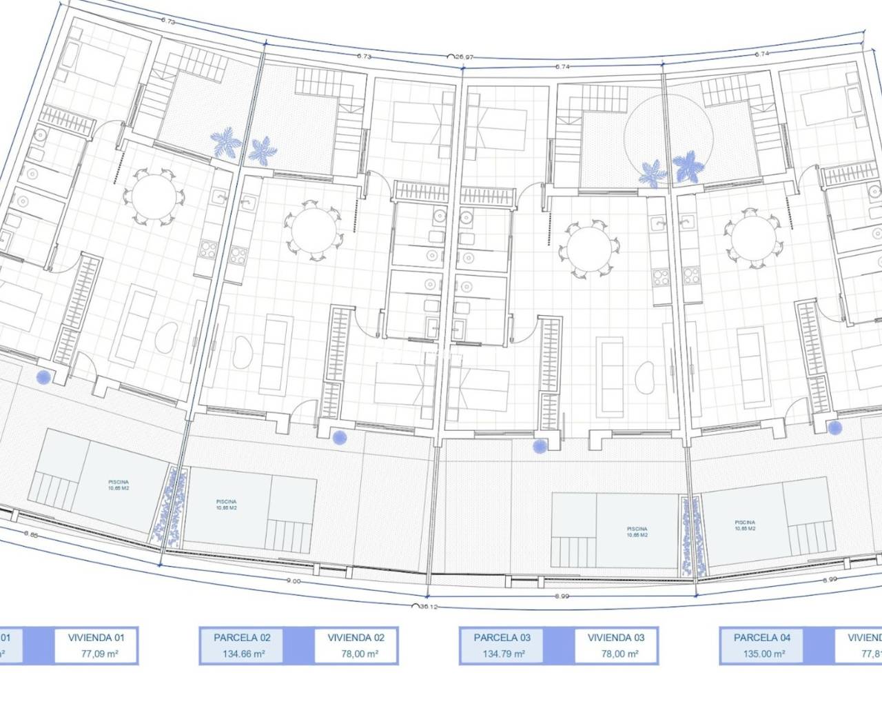 Nouvelle construction - Villa jumeleé -
Roldán