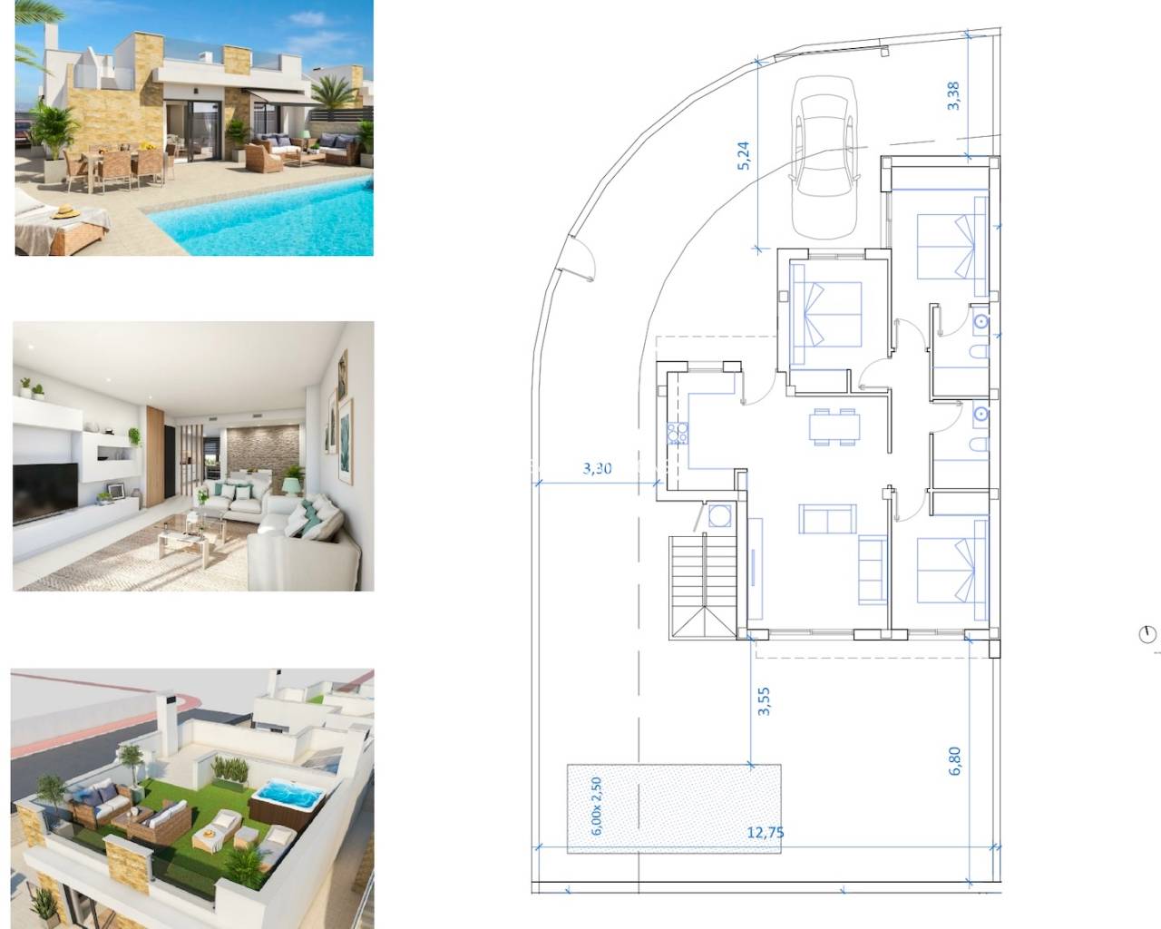 Nouvelle construction - Villa -
San Fulgencio - La Marina