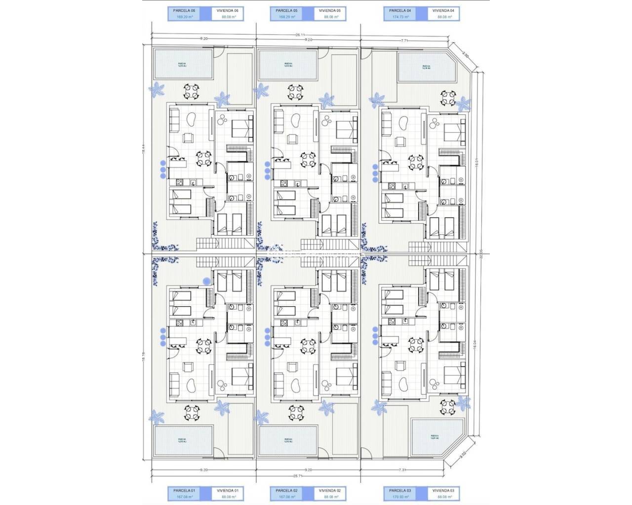Nouvelle construction - Villa -
Torre Pacheco - Dolores