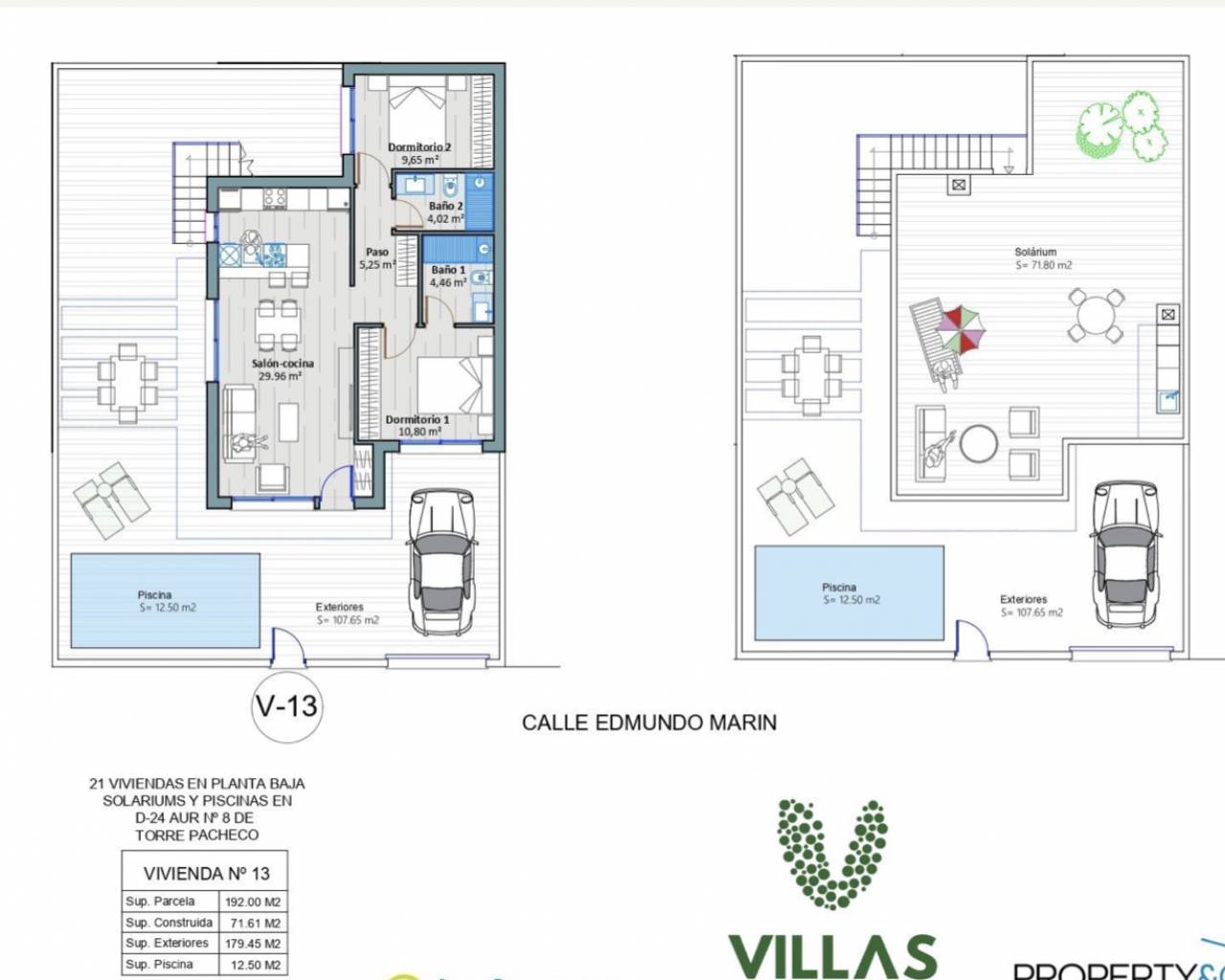 Nouvelle construction - Villa - Torre Pacheco - Dolores