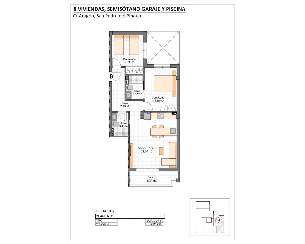 Nueva construcción - Apartamento -
San Pedro del Pinatar - Lo Pagán