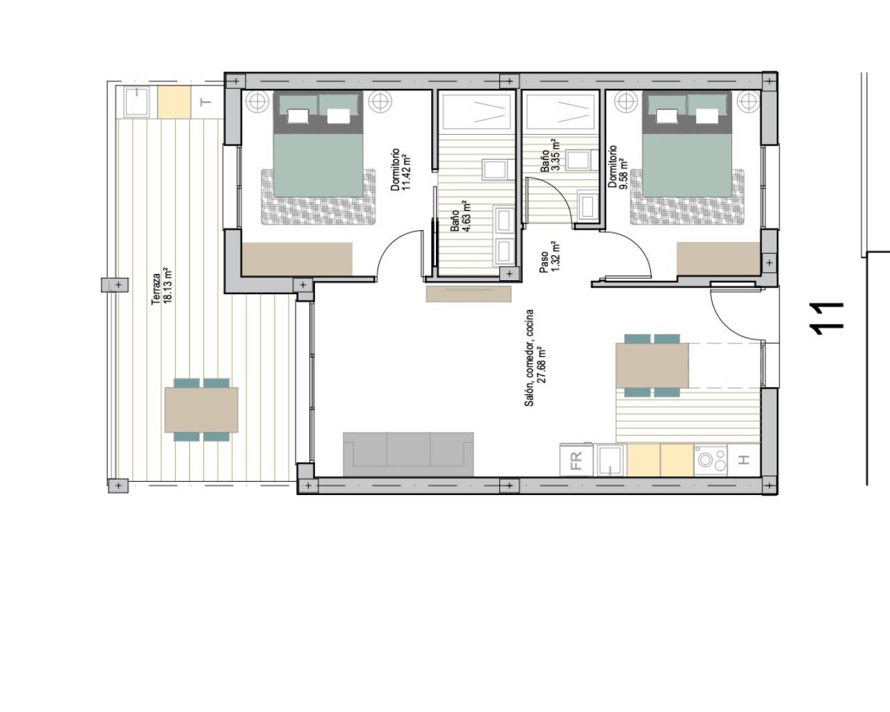 Nueva construcción - Apartamento -
Torre Pacheco - Dolores