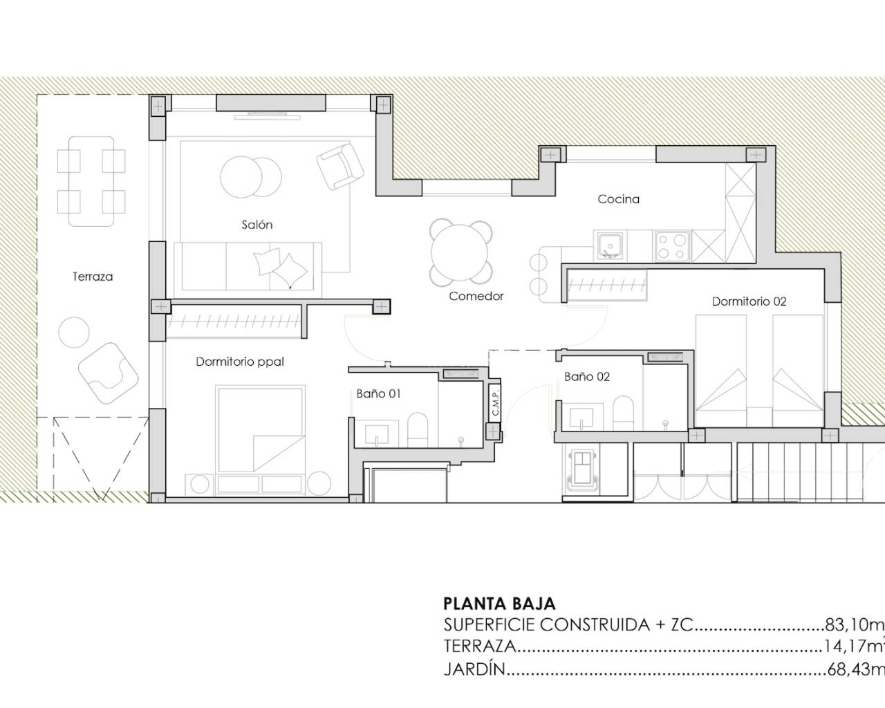 Nueva construcción - Apartamento -
Torre Pacheco - Santa Rosalia