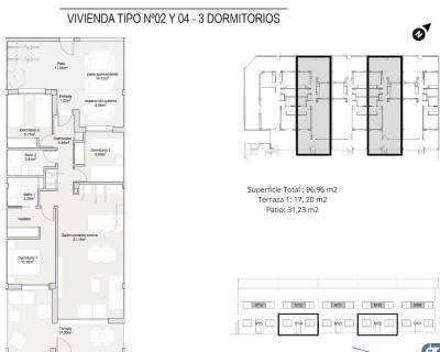 Nueva construcción - Bungalow - Pilar de la Horadada