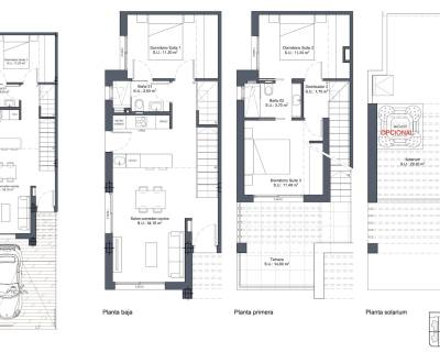 Nueva construcción - Casa adosada / Duplex - Rojales - Ciudad Quesada