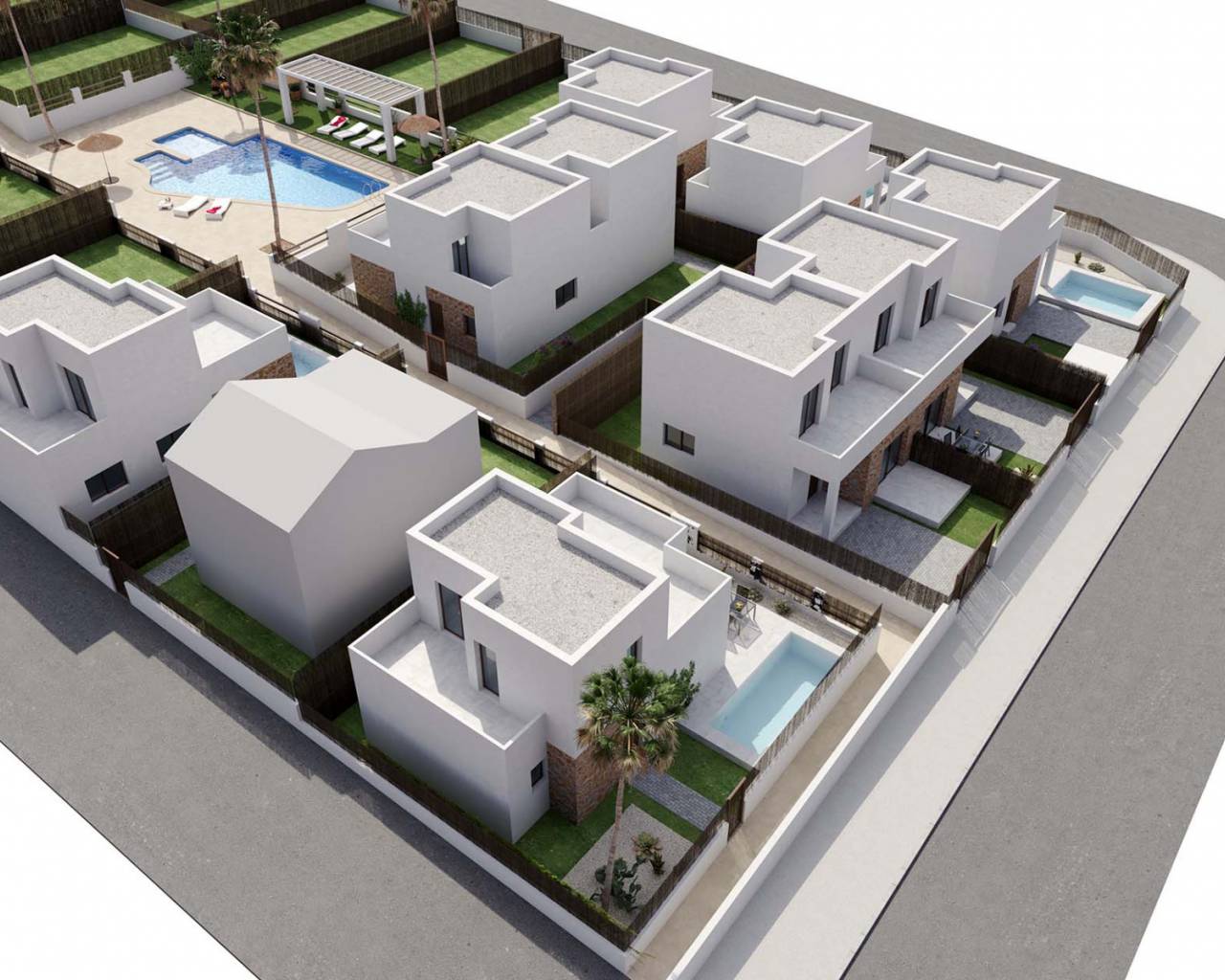 Nueva construcción - Casa semi adosada - Orihuela Costa - Villamartin Golf