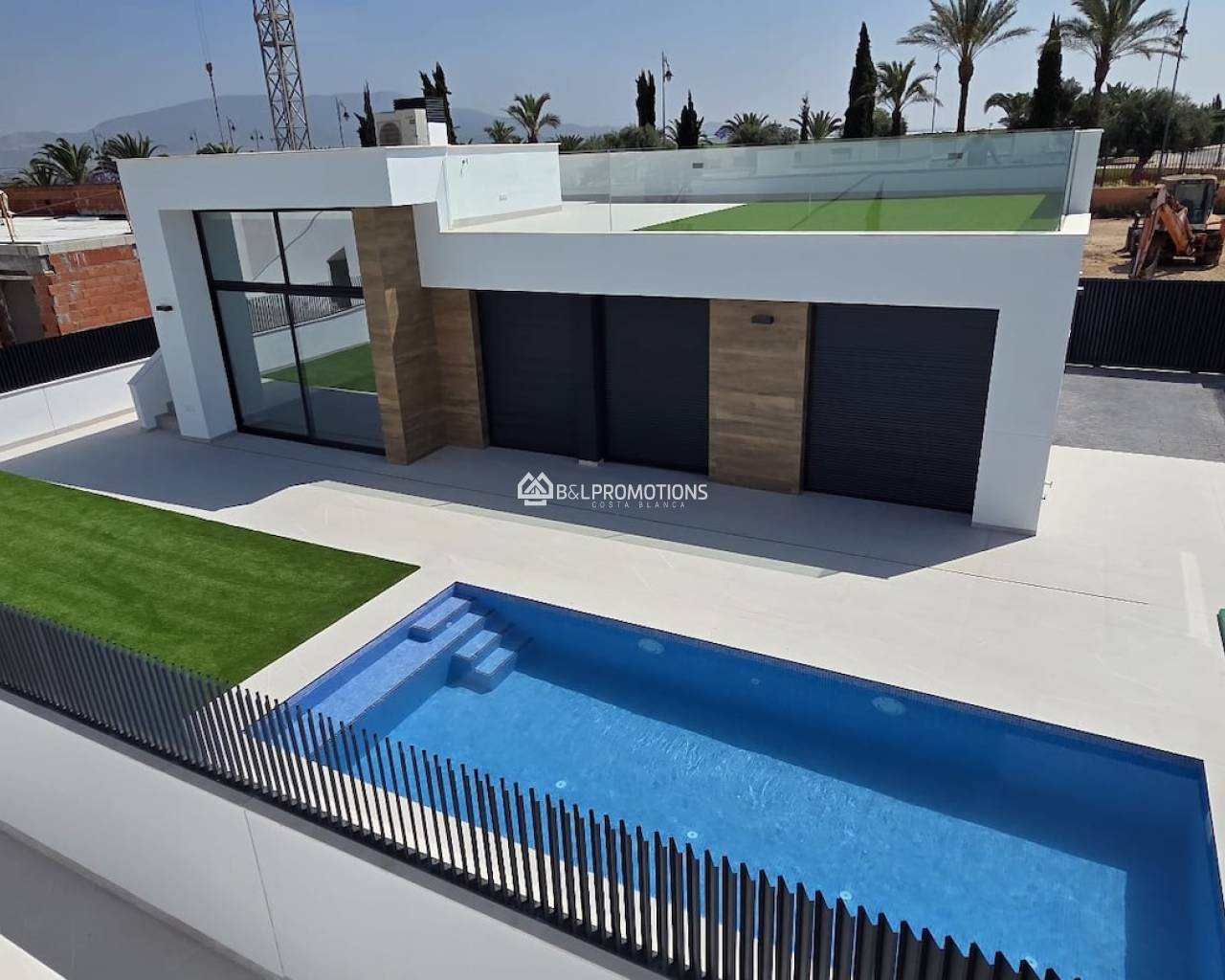 Nueva construcción - Chalet independiente -
Alhama - Golf