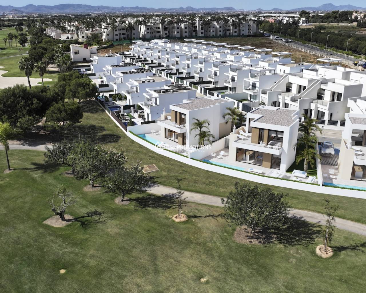 Nueva construcción - Chalet independiente -
Los Alcázares - Roda Golf