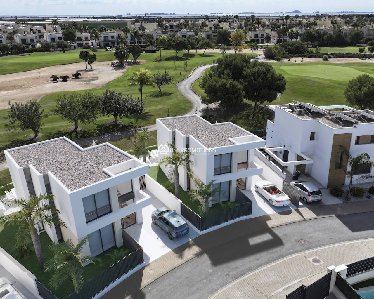 Nueva construcción - Chalet independiente -
Los Alcázares - Roda Golf